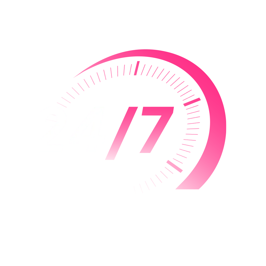 24/7 support.