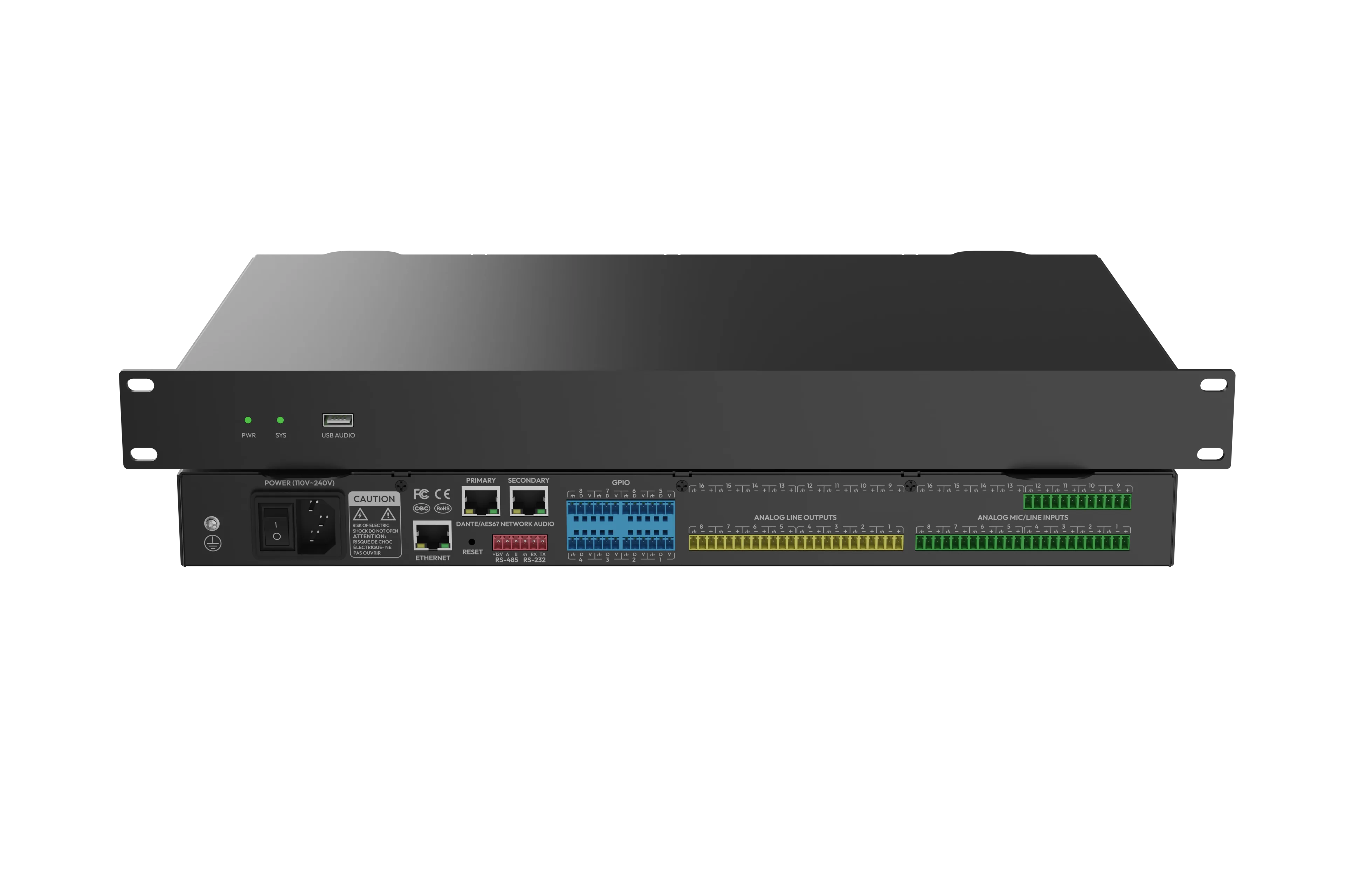 NLP1208 · rack front
