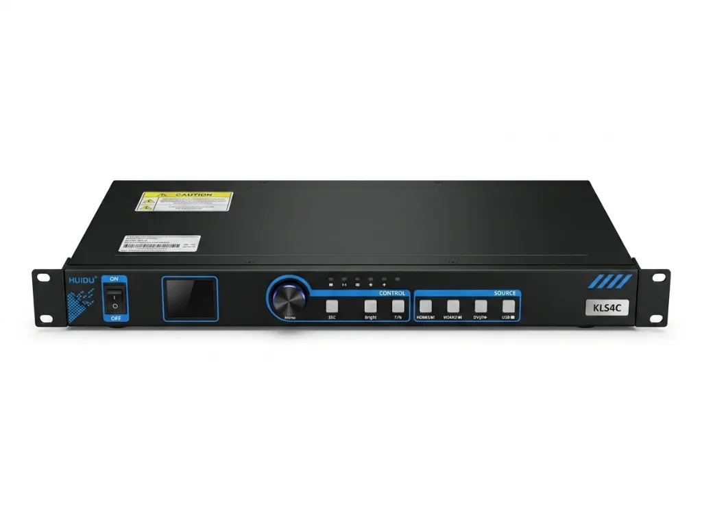 All processors VP-X1 · 4K seamless switcher with 4-in, 2-out and PIP support.